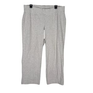 Lands End Starfish Straight‎ Sweatpants XL Petite Stretch Comfy Yoga Lounge Cozy